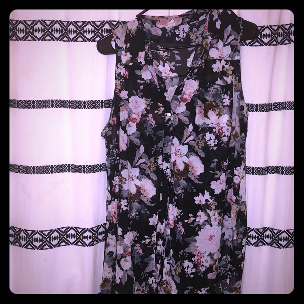 Floral blouse